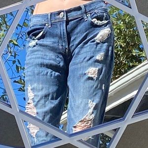 Express straight leg jeans